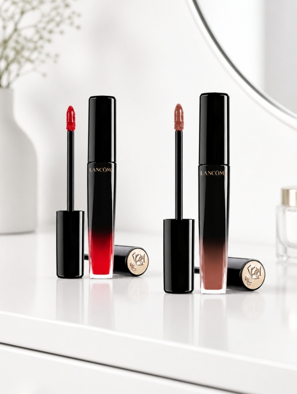 Lancome L'Absolu Lip Lacquer Duo